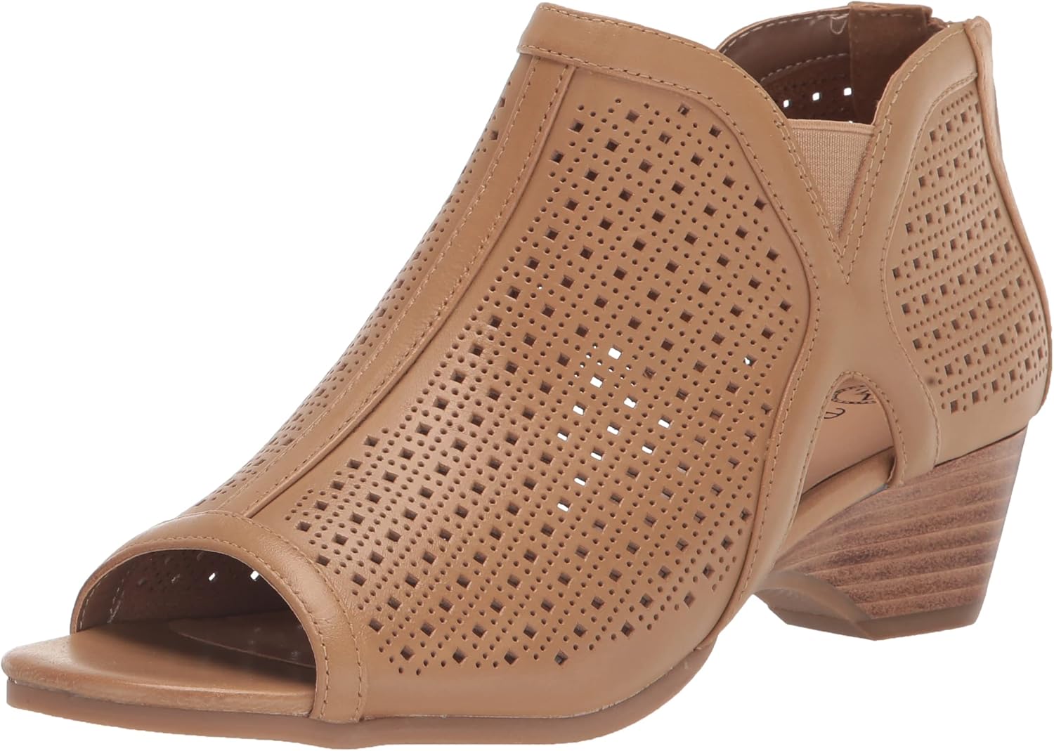 Bella Vita Women's Remy Wedge Sandal, Saddle Burnished Leather, 6