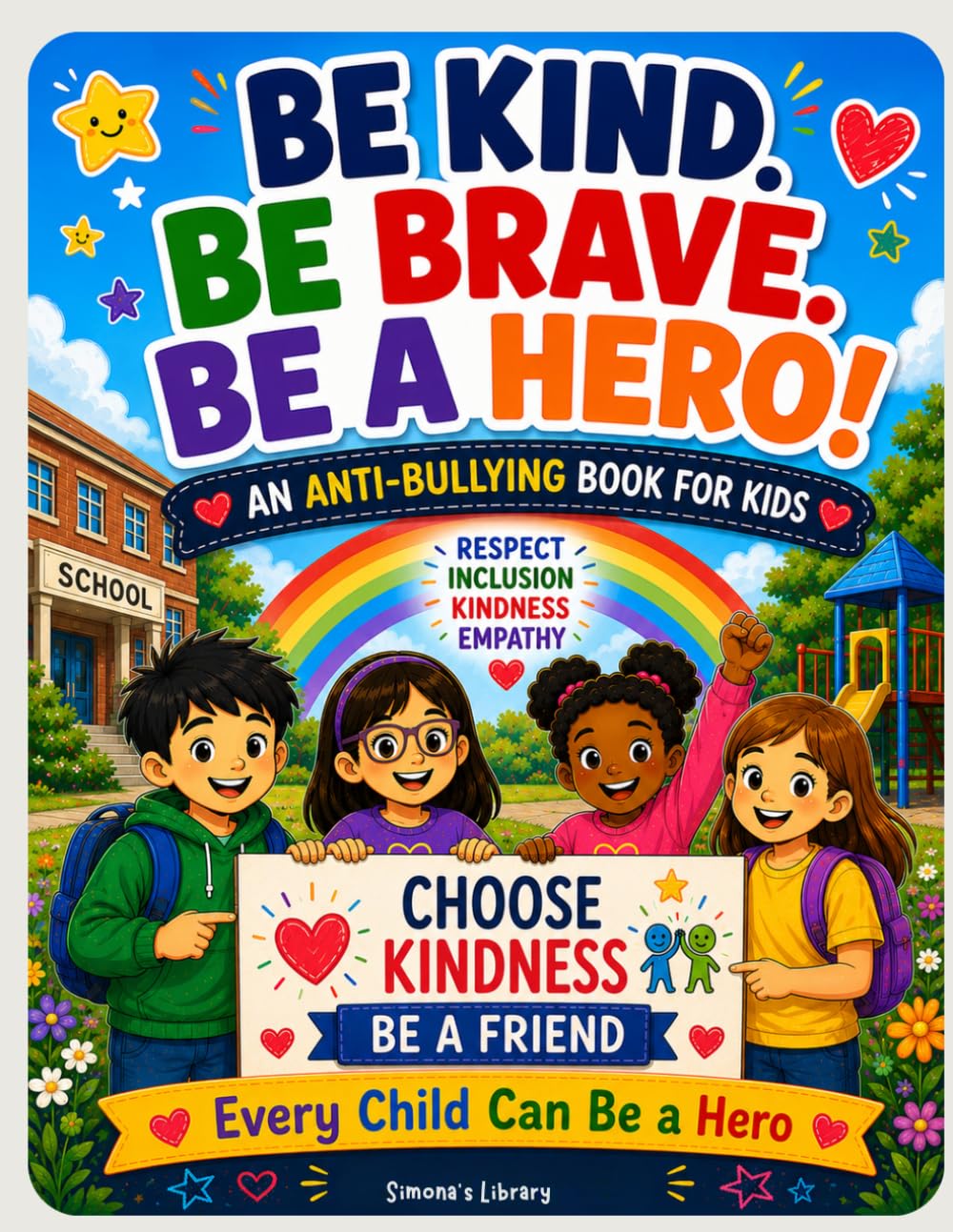Be Kind, Be Brave, Be a Hero!: An Anti-Bullying Book for Kids