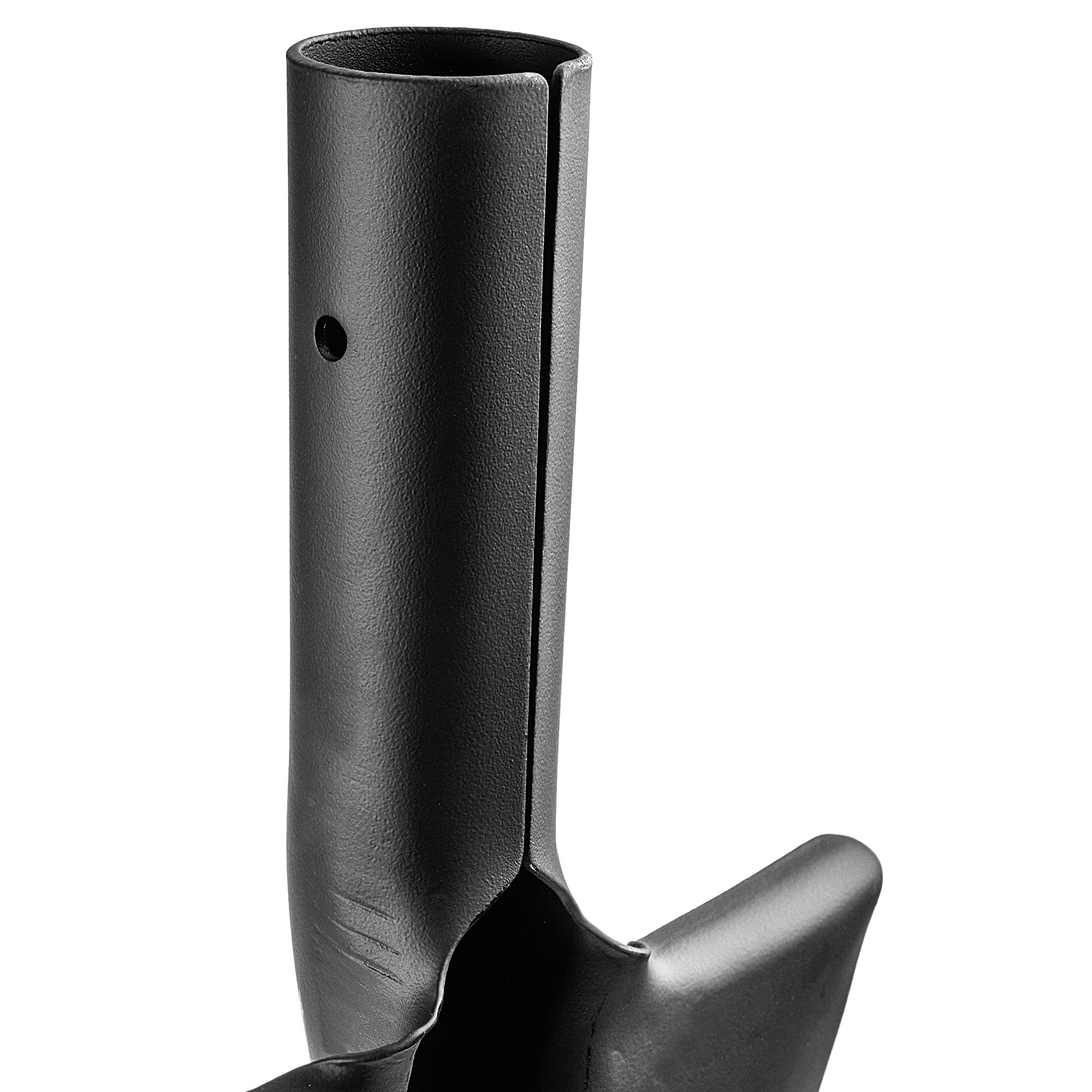 KADAX Gartenspaten ohne Griff, Robuster Spaten für Garten, Universelle Schaufel, Gartenschaufel ohne Stiel, Spatenschaufel aus Stahl, Sandschaufel (Schwarz 40,5x20 cm)
