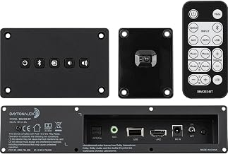 Dayton Audio SBA302-BT Sound Bar Amplifier Kit with BT and IR Remote