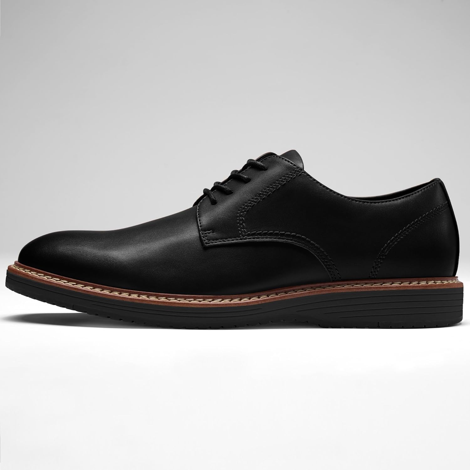 Mens Casual Dress Shoes Business Formal Derby Sneakers Oxfords Shoe - Image 3