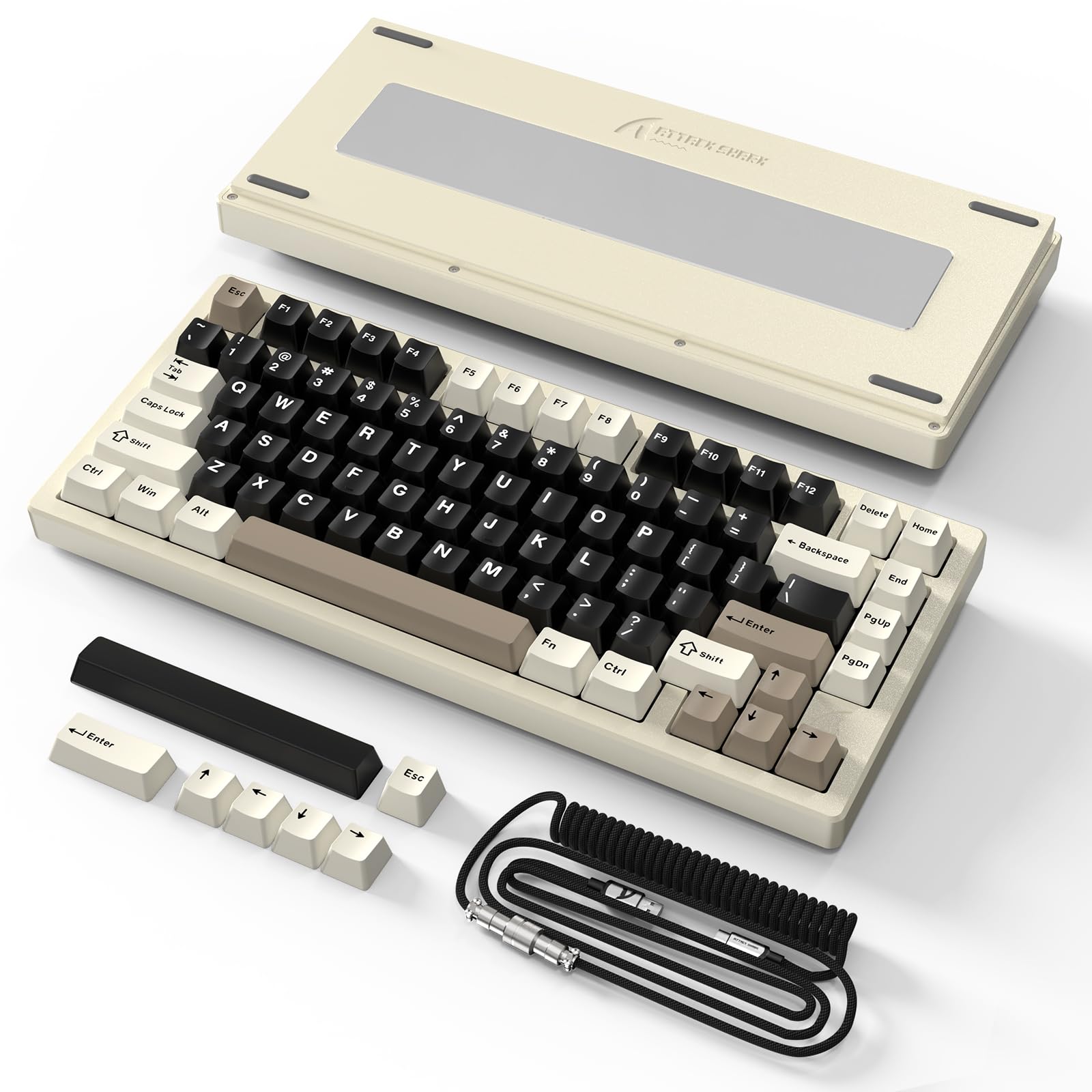 Amazon.com: ATTACK SHARK X75-QMK Wireless Mechanical Gaming