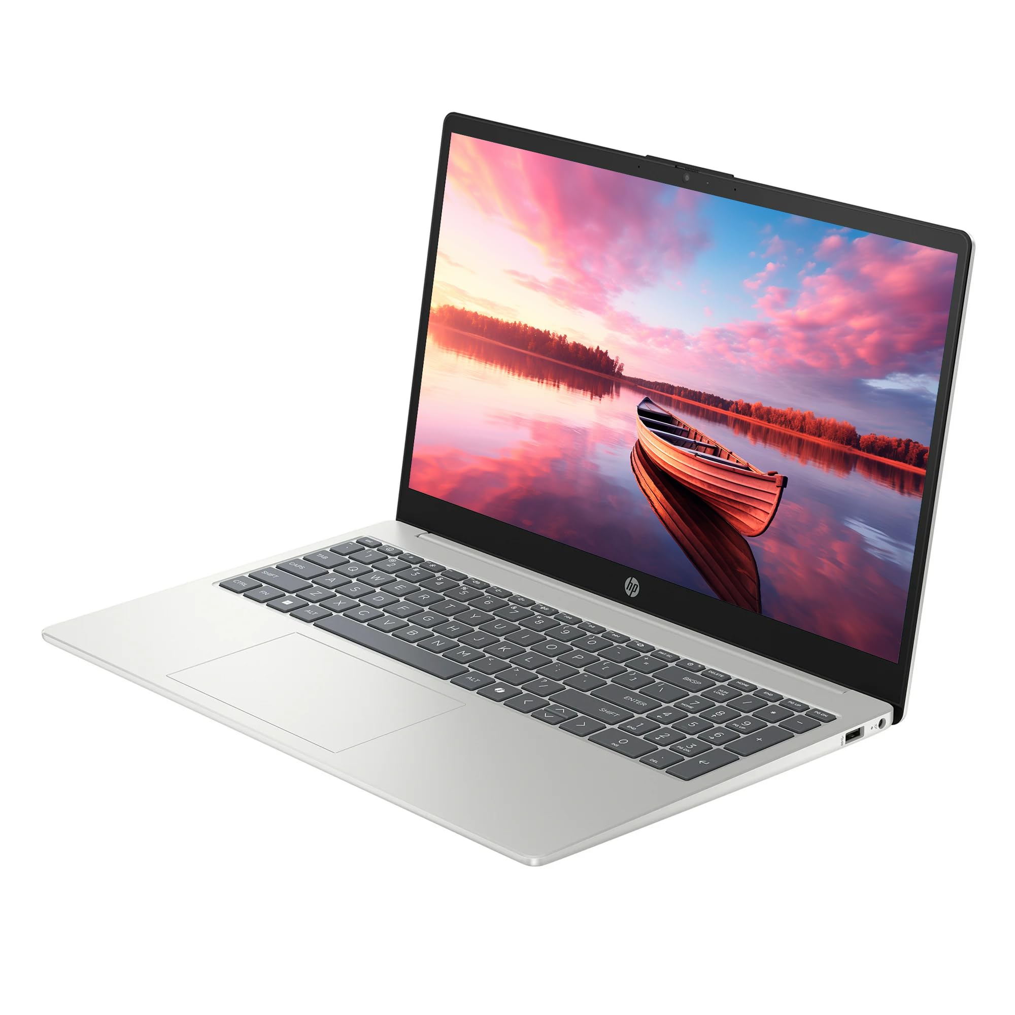 HP Touchscreen 15.6" FHD Business Laptop Computer, Intel 10-Core i5 Processor, Windows 11 Laptop 16GB RAM 1TB Storage (512GB SSD+512GB Docking Set), Numeric Keypad, NLY Earphones, Natural Silver