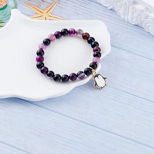 Miniatura 5 de Bonita pulsera de pingüino para mujer, regalos de pingüinos, regalos para amantes de los pingüinos, pulsera de la amistad de pingüinos, regalos de