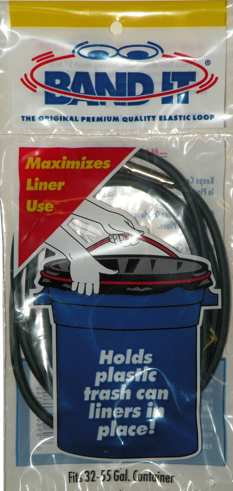 Band It Trash Can Loop, 44 to 55-Gallon Size