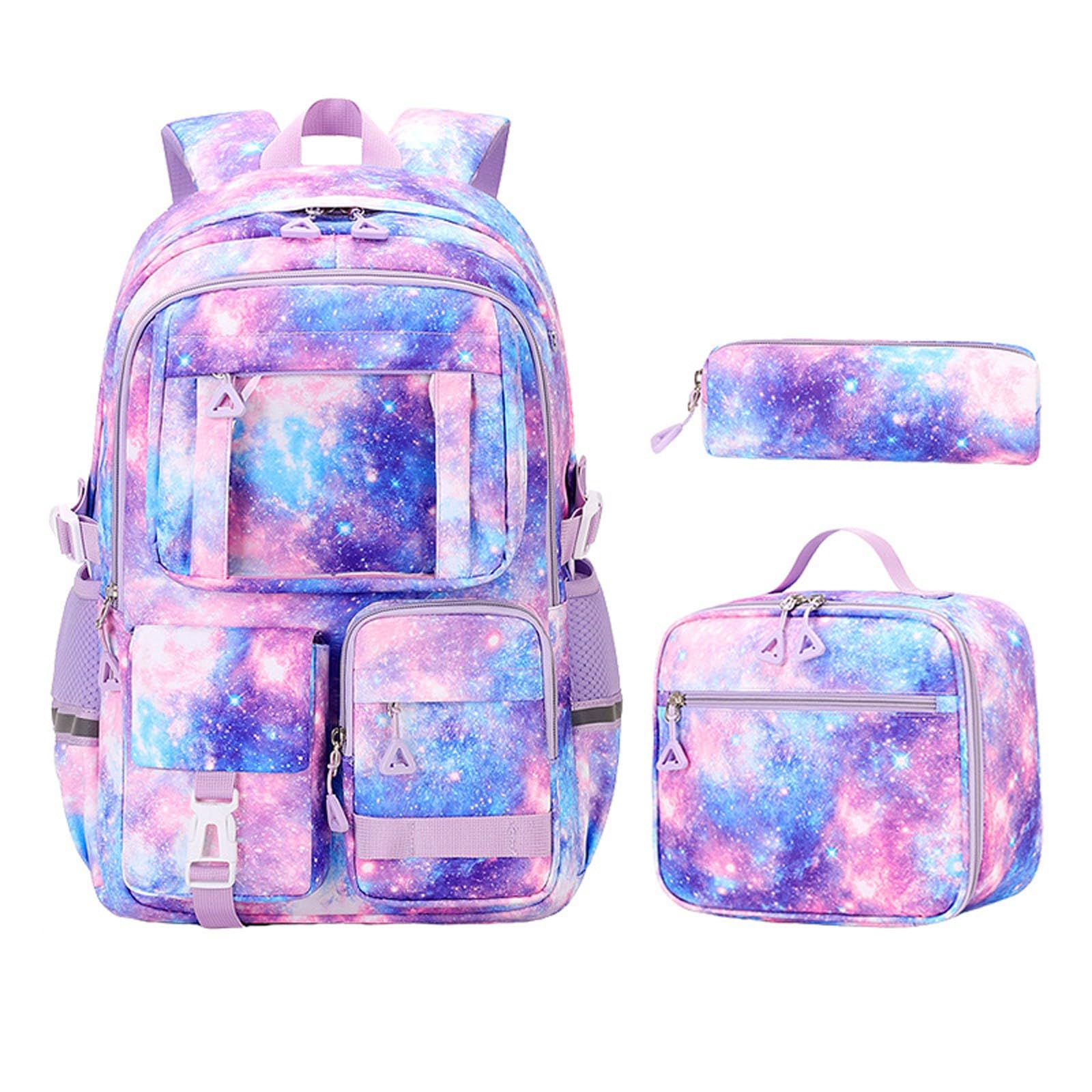 Zaino Bambini, Zaino Bambina Scuola Elementare Spallacci Imbottiti, Zaino per Ragazze per la Scuola, Grande capacità, Leggero, per l'uso Quotidiano, per spostamenti, Design Elegante e Durevole.