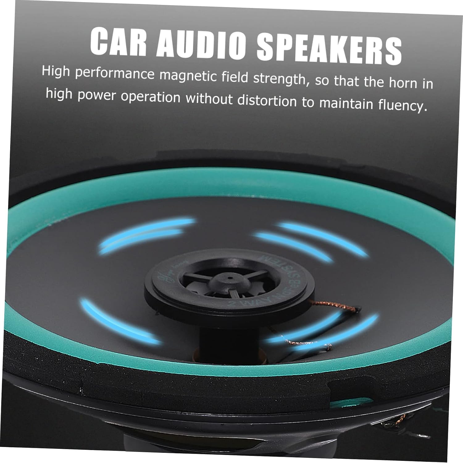 6.5 Inch Shallow Mount Car Speaker 4 Ohm 160W Bass
