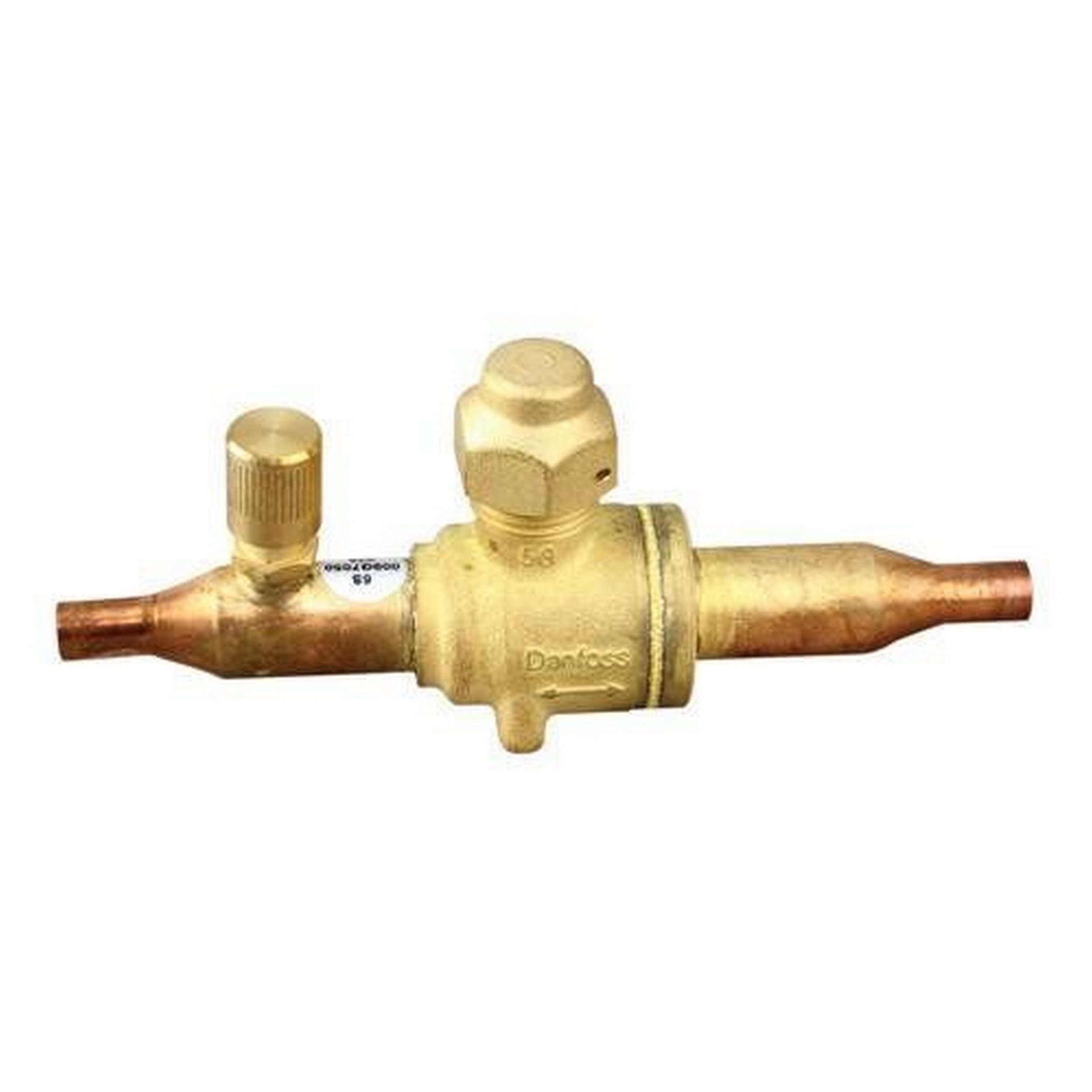 Vanne à boisseau sphérique GBC 6s Danfoss pour raccordement frigorifique 1/4 ODF