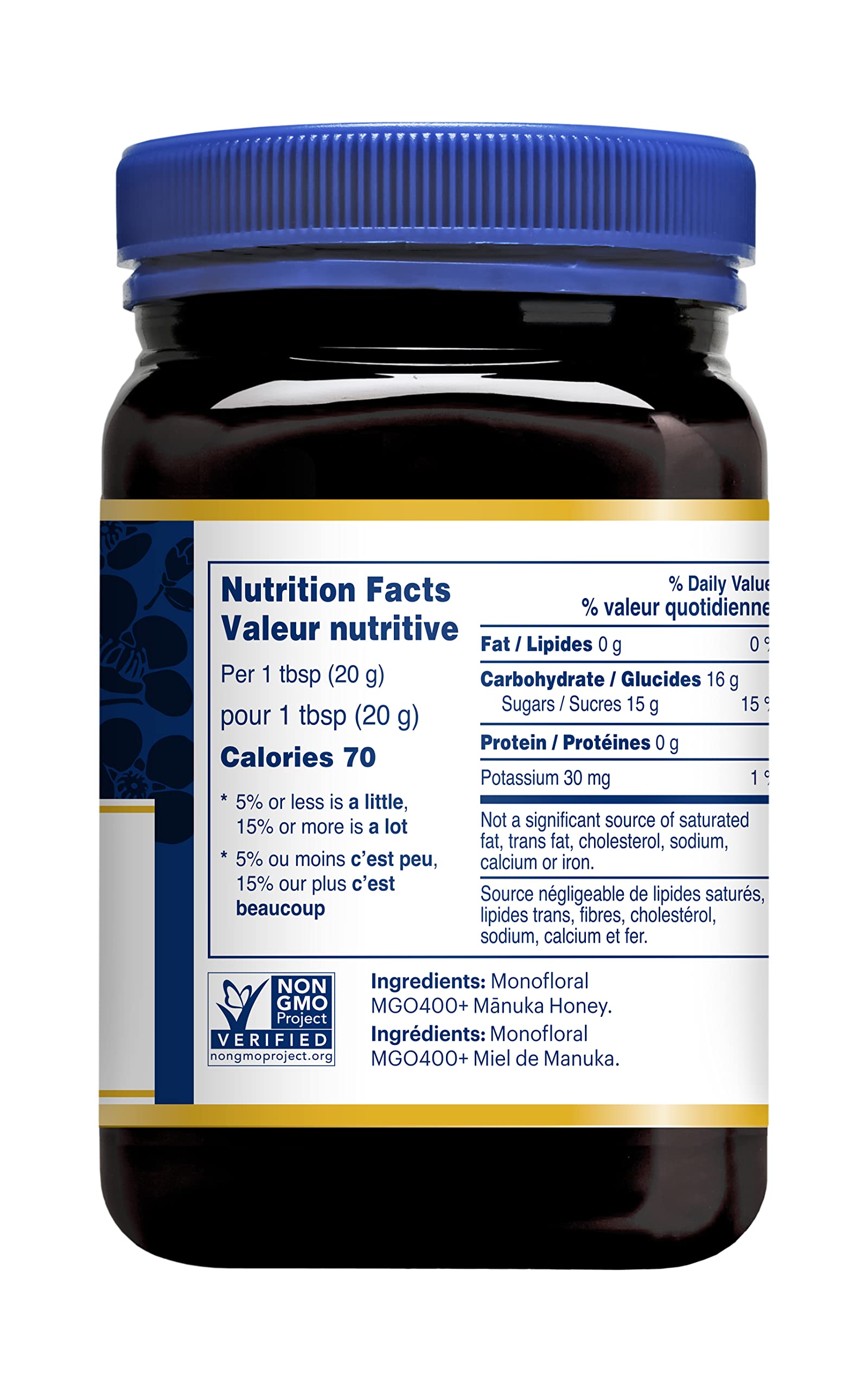 Premium Manuka Honey MGO 400+| Certified UMF 13+ Gold 500g| Pure