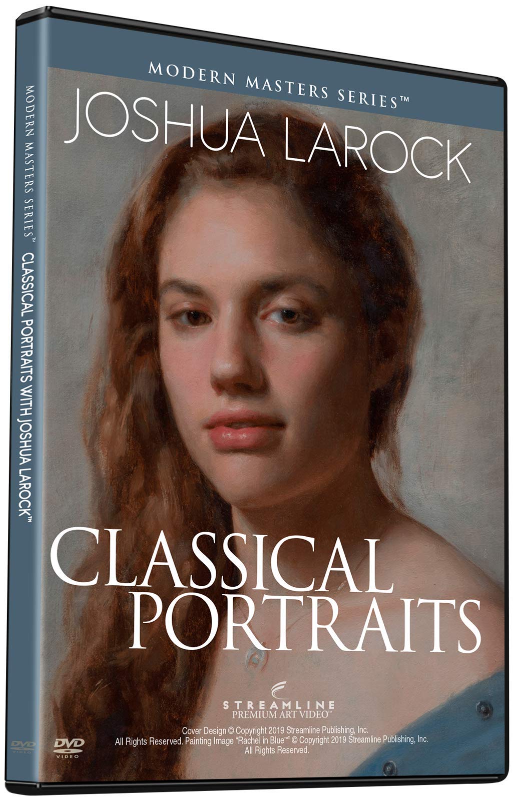 Joshua Larock: Classical Portraits DVD for Artists. Learn New Skills from a Master, Art Improvement, Art Education, Become a Better Painter. Video Length: 16 Hours