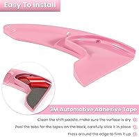 Vista 28 de Cubierta de cambios de volante extendidos para Dodge Challenger Charger Durango RT & Scat Pack 2015-2021, para Jeep Grand Cherokee 2014-2021