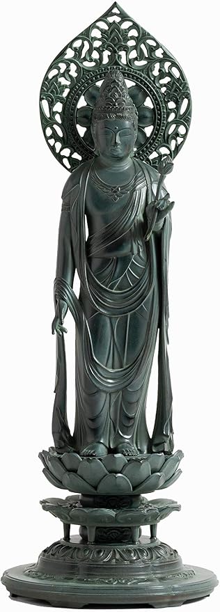 純銅 仏母銅仏に尊勝する 7寸尊聖仏母