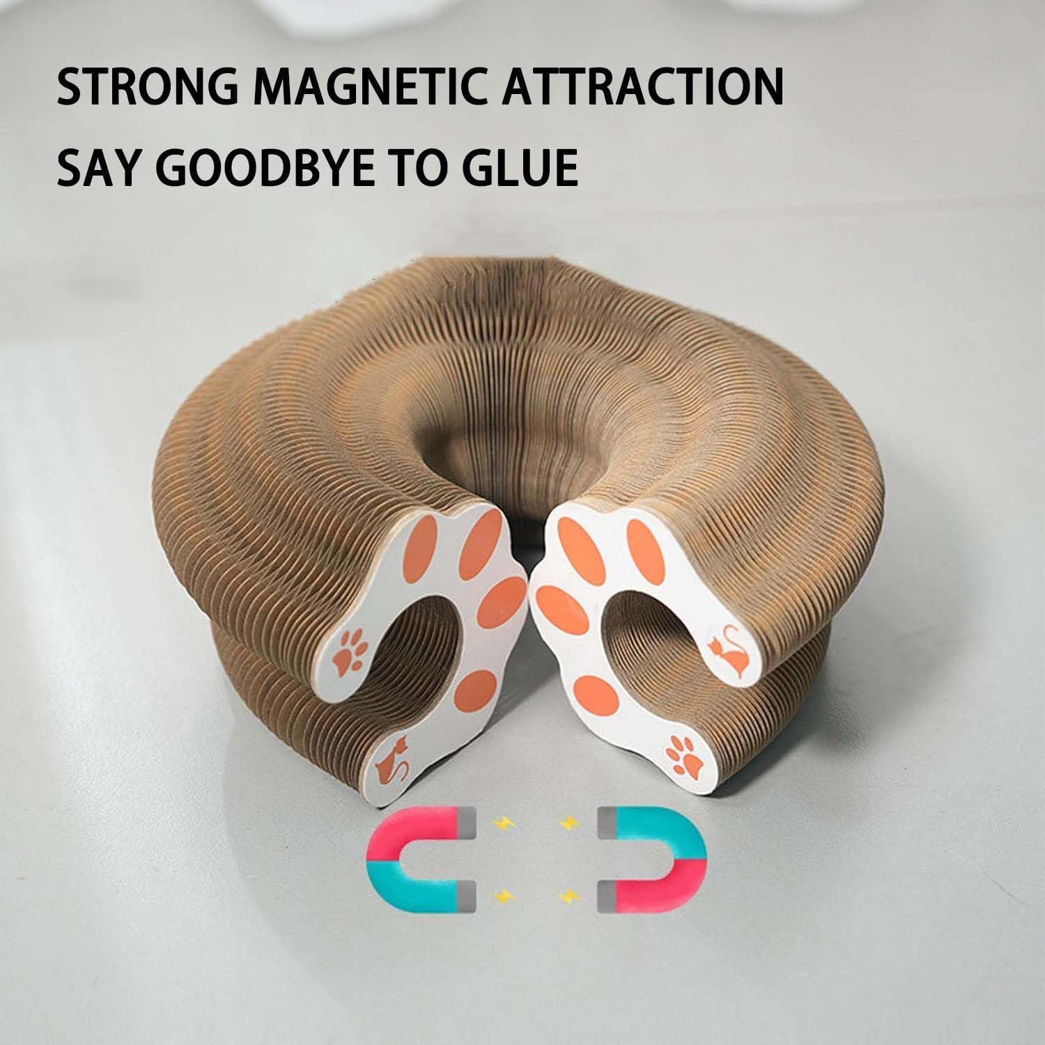 Kitty Curlz、Kitty Curlz猫のおもちゃ、マジックオルガン猫スクラッチボード、猫用スナッフルポーアコーディオン、イ