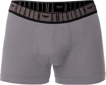 AMERICAN HEAVEN Mens Trunks | Dry Body - Ultra Soft Performance Boxer Brief | Pack of 6