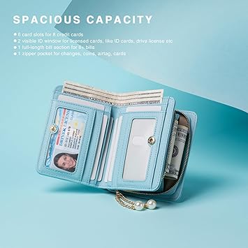 Portafoglio Slim Carte Portafoglio Slim Uomo/donna In Pelle - Porta Carte D'identità E Banconote - Design Pieghevole IPhone Portafoglio - Foto 3