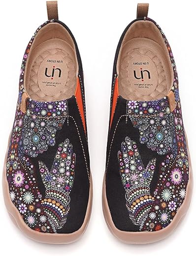 UIN Damen Schwarz Slipper