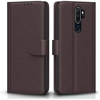 Pikkme Leather Flip Case - Coffee