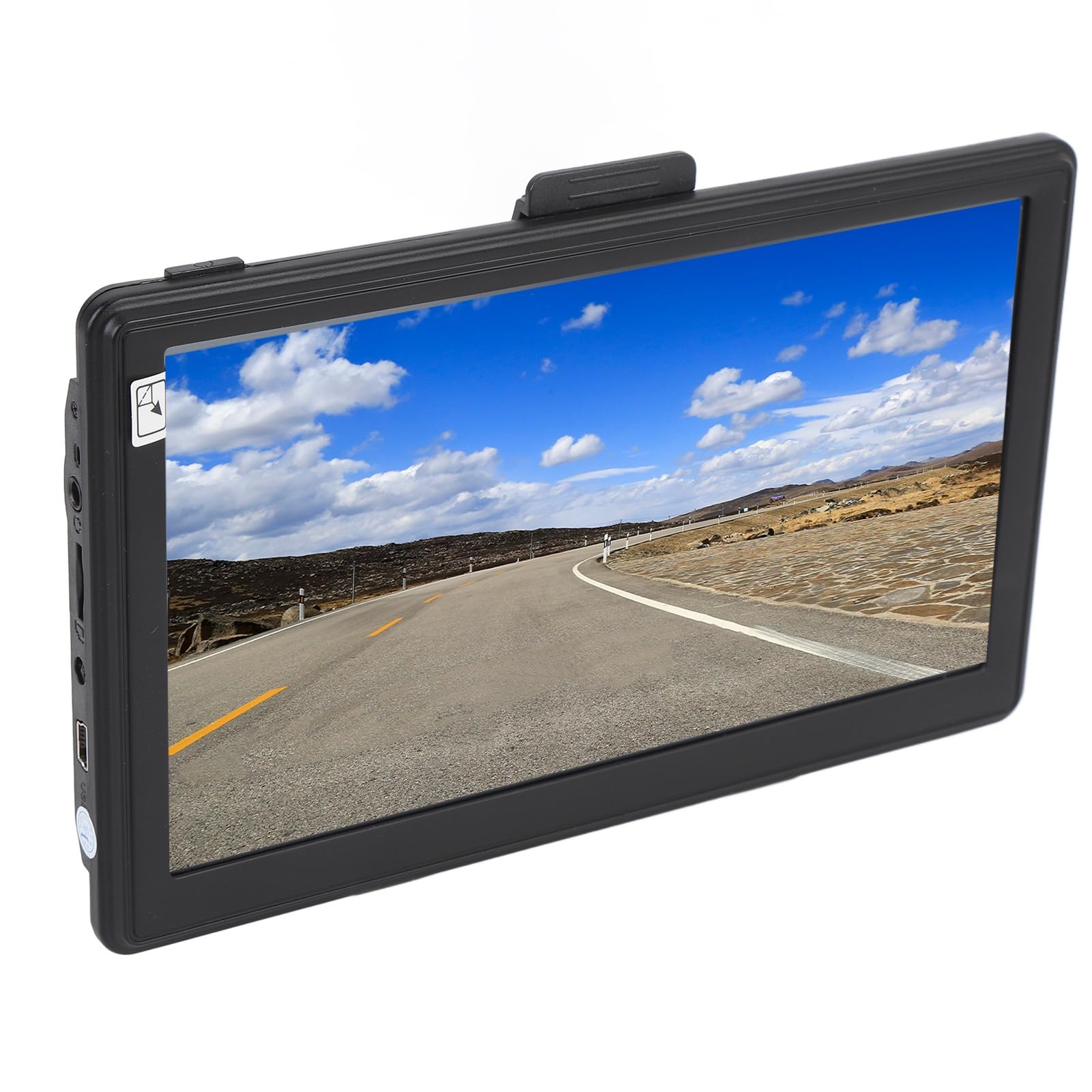Headerbs Navegador GPS de 7 Pulgadas para Camión, Alertas de Voz,