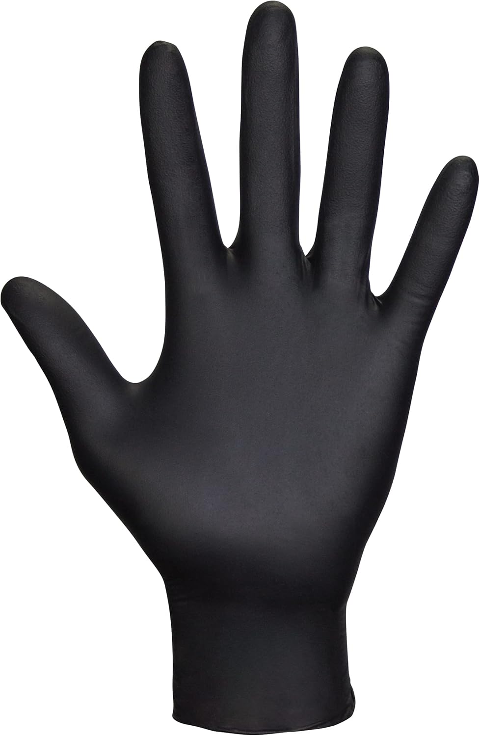 Raven SAS66518 SAS Safety Powder Free Examination Black Nitrile Gloves - 7 Mil Large