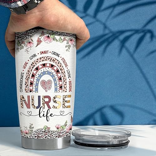 Vista 116 de SANDJEST Vaso de dragón divertido de 20 onzas, de acero inoxidable, aislado, taza de viaje, taza de café, regalo para hombres y mujeres, amantes