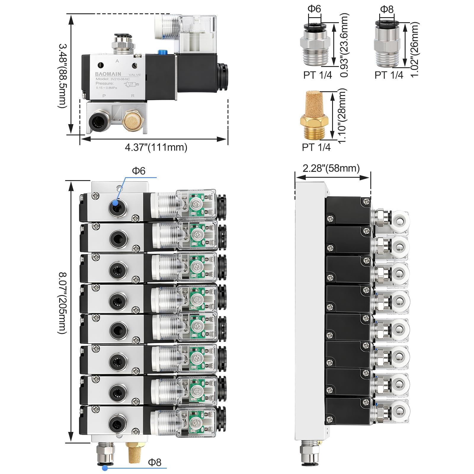 Elettrovalvola Per Processi 1 2/2 A Controllo Combinato Chiuso D25 8435532842750