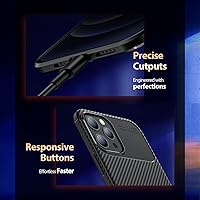 Vista 5 de ORIbox - Funda compatible con iPhone 13 Pro Max, funda de policarbonato duradera, ligera y a prueba de golpes