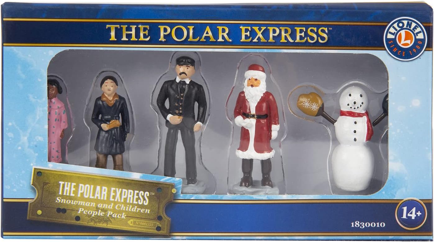 The Polar Express, Electric O Gauge Model Train Cars, Hero Boy Walking Brakeman