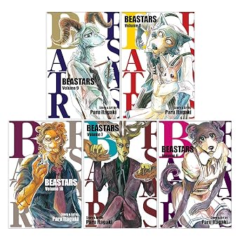 Beastars Series Vol 6-10 Collection 5 Books Set By Paru Itagaki