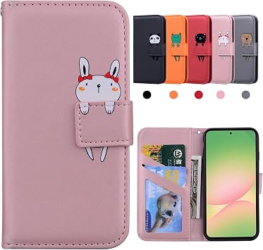 Galaxy A56 5G Case Book-style Galaxy A56 Book Case Galaxy A56 5G Cover Smartphone Case Galaxy A56 5G Case Wallet-style Mobile Phone Cover with Card Pocket Stand Function Galaxy A56 Smartphone