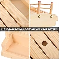 Vista 3 de Bandeja para servir sushi Platos de puente de gran capacidad para eventos de restaurante