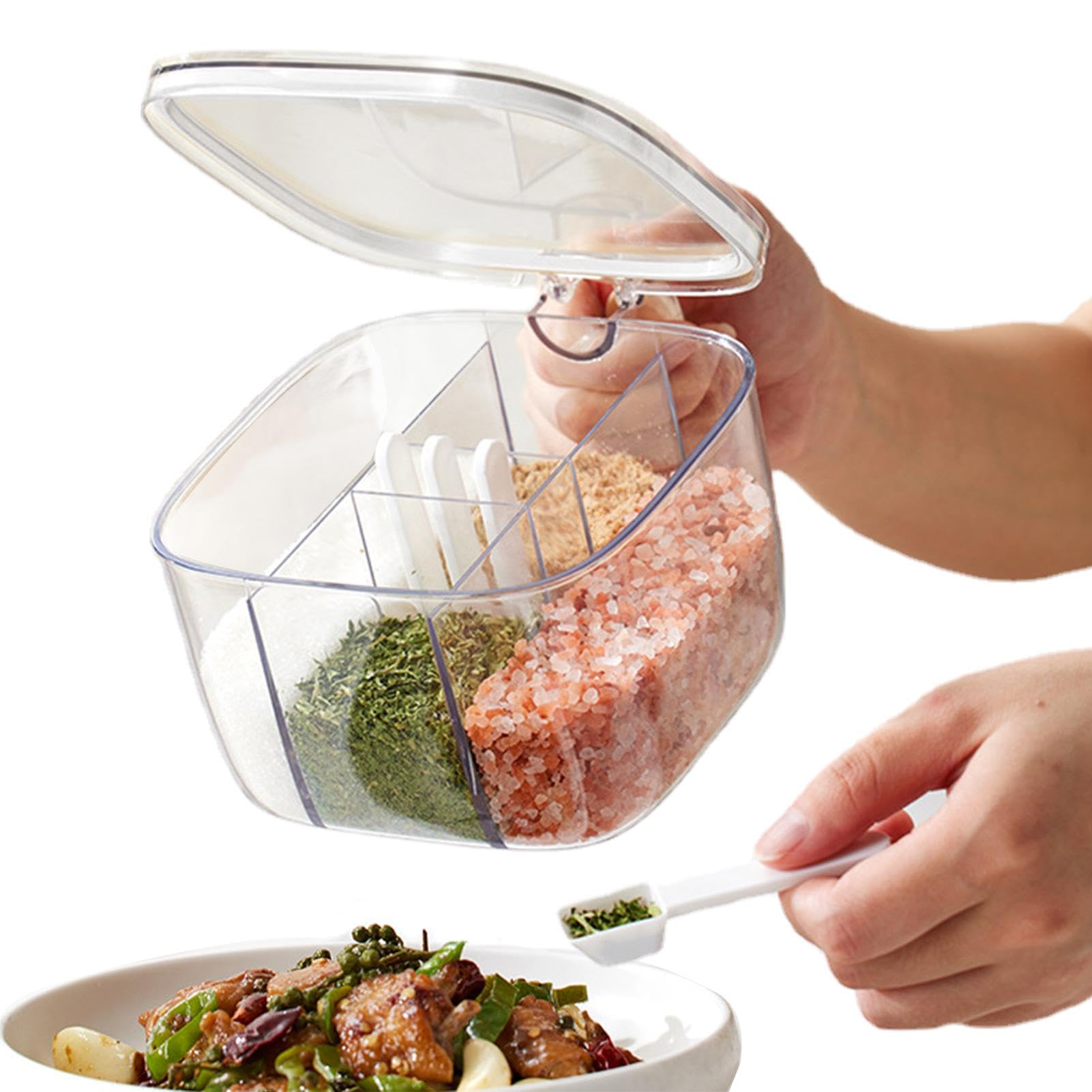Amazon.co.jp: キッチン調味料瓶、調味料箱容器 - キッチン調味料入れ