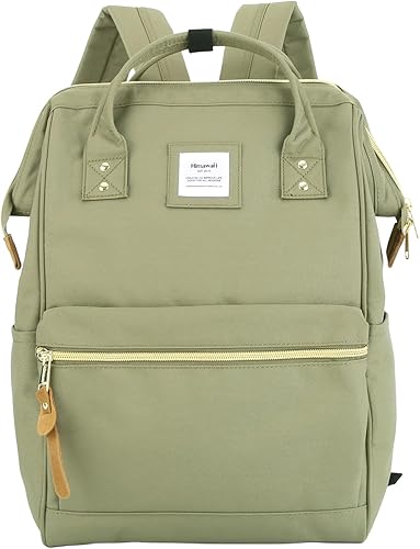 Miniatura 15 de Himawari - Mochila escolar de viaje 15.6" con puerto de carga USB, bolsa de trabajo para mujeres y hombres estudiantes universitarios, Estándar