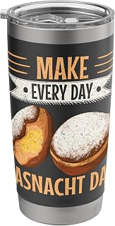 Make Every Day Fasnacht Day Stainless Steel Insulated Tumbler