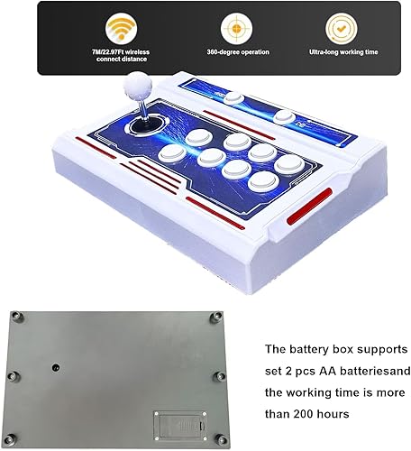 Miniatura 6 de 39800 juegos en 1 Pandora Box 3D Arcade Game Console, Doble Joystick inalámbrico, Función WiFi para agregar juegos en línea, PC y proyector y TV