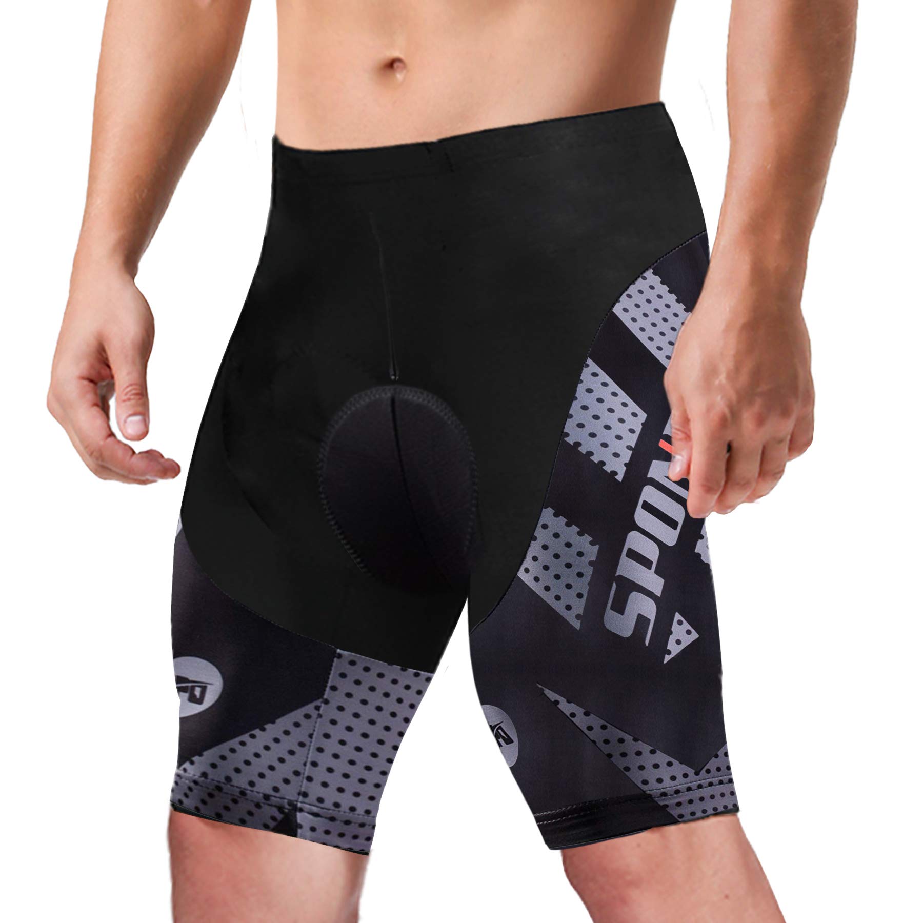 sponeed Men's Cycling Padded Shorts