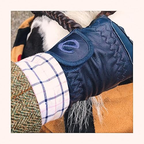 Miniatura 27 de EQUEST GripPro - Guantes de cuero para montar a caballo con pantalla táctil Beige Bronceado