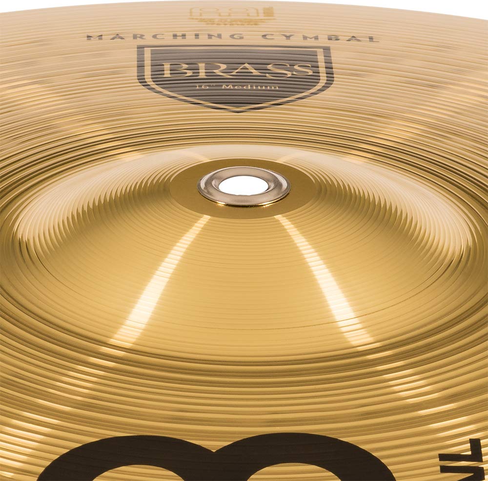 MEINL Cymbals Marching Medium - 16" Brass (MA-BR-16M), Gold, inch - Image 3