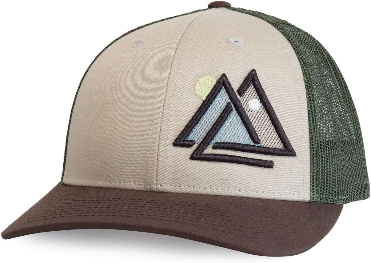 WUE Outdoors Day and Night Trucker Hat Mesh Cap