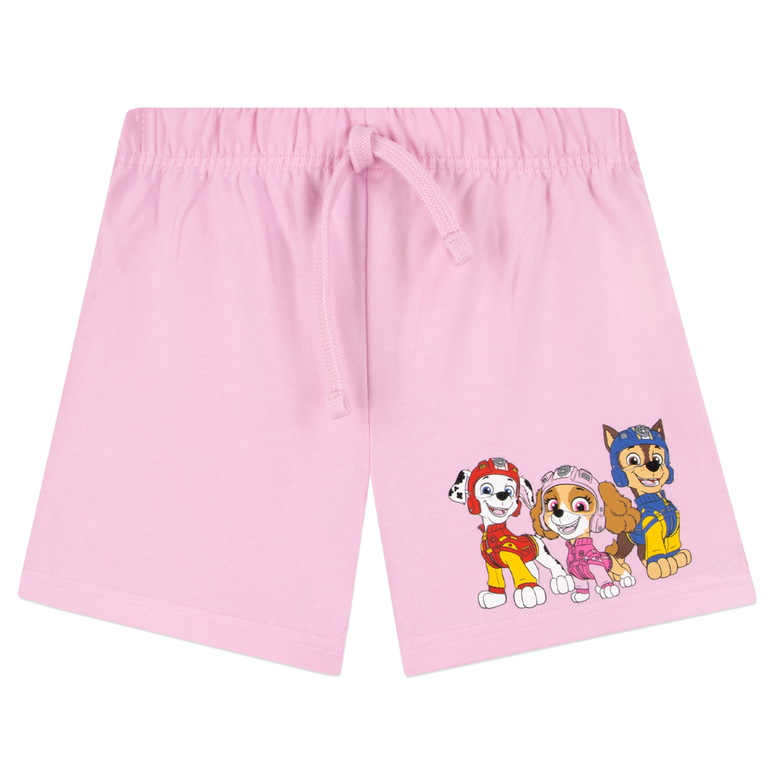 PAW Patrol T-Shirt I Szorty Dla Dziewczynek | Ubranka Skye Dla Dzieci | Bawełniany T-Shirt Skye I Szorty Dla Dziewczynek