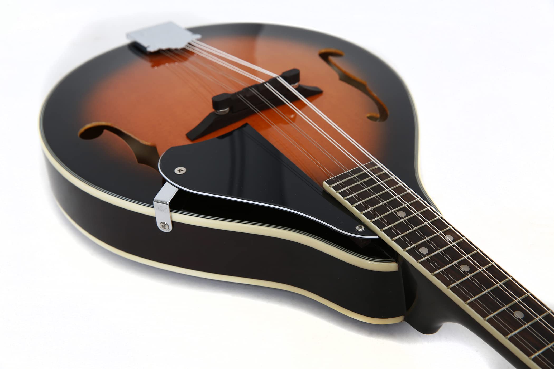 GEWA Mandoline A-1 Select - Table en épicéa - Fond / éclisses en érable - Ouïes en F - Étui premium inclus - Finition Vintage Sunburst haute brillance