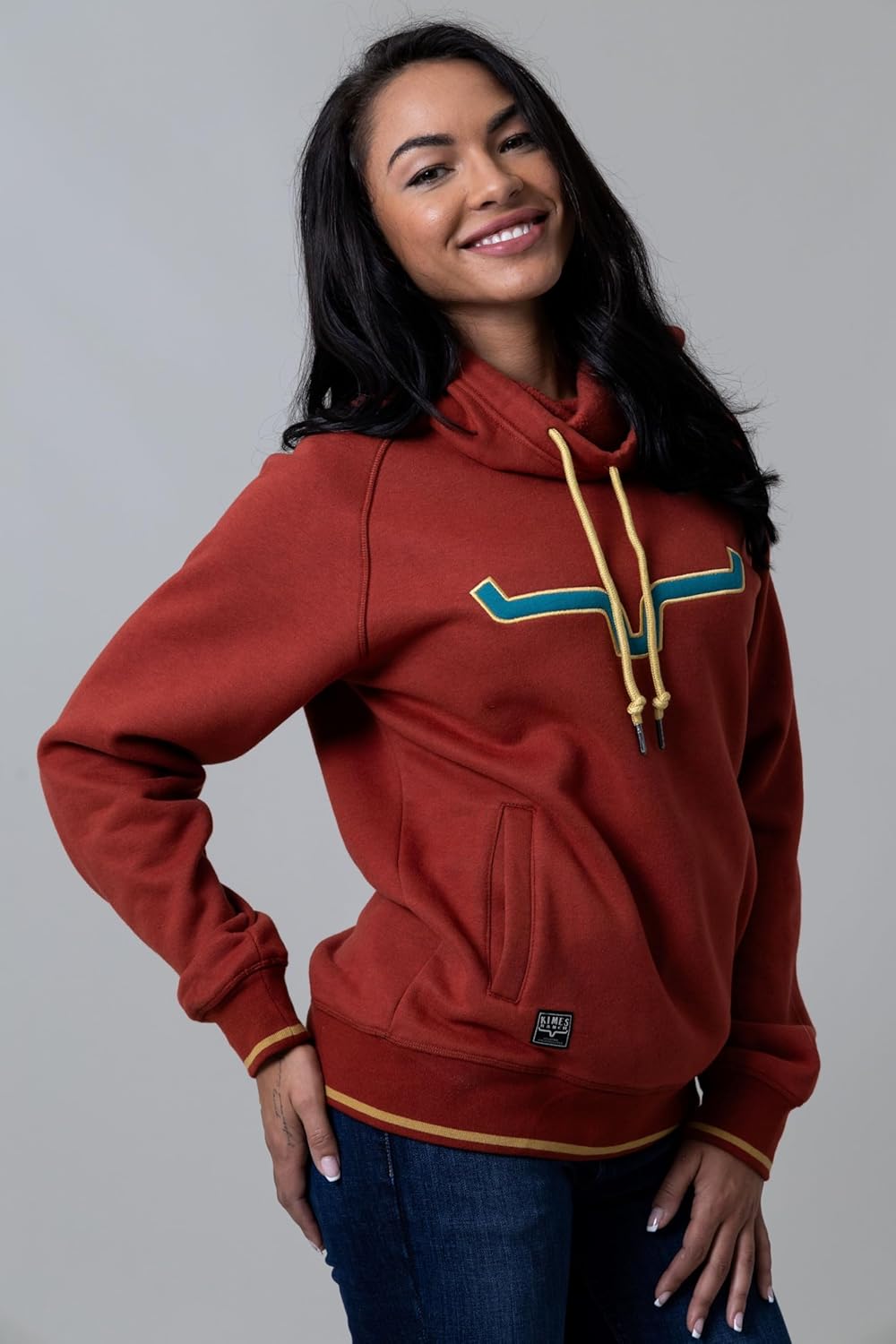 Kimes Ranch Women's Two Scoops Hoodie Logo Hoodie with Kangaroo Pocket, Ribbed Cuffs & Hem - Image 8