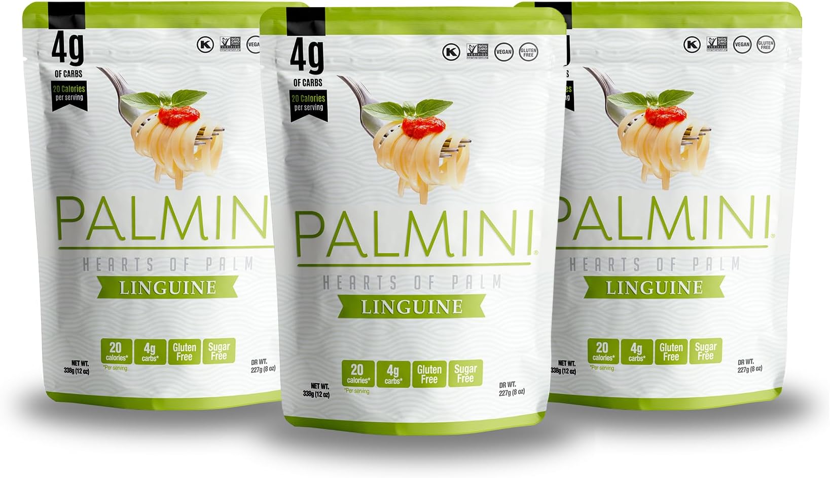 PALMINI O.A. FOODS Gluten-Free Linguine, 3 x 400 gm