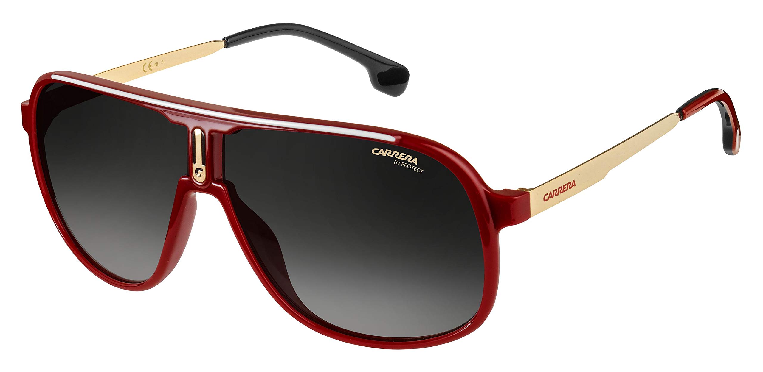 Carrera Unisex Red -Adult's 1007/S 9O Sunglasses, 62