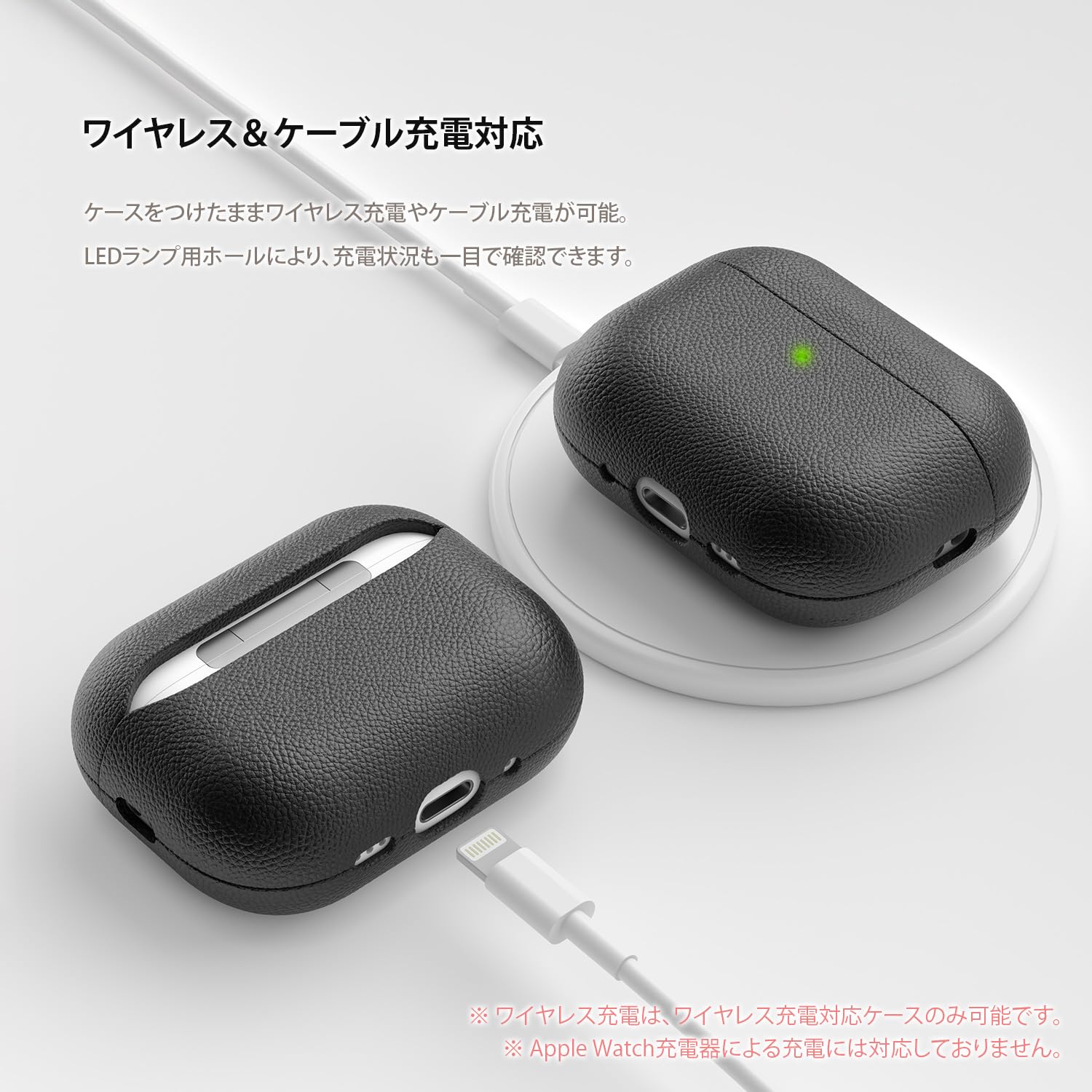 Amazon | KeyBudz AirPods Pro 3 ケース 第3世代用 イタリアン本革