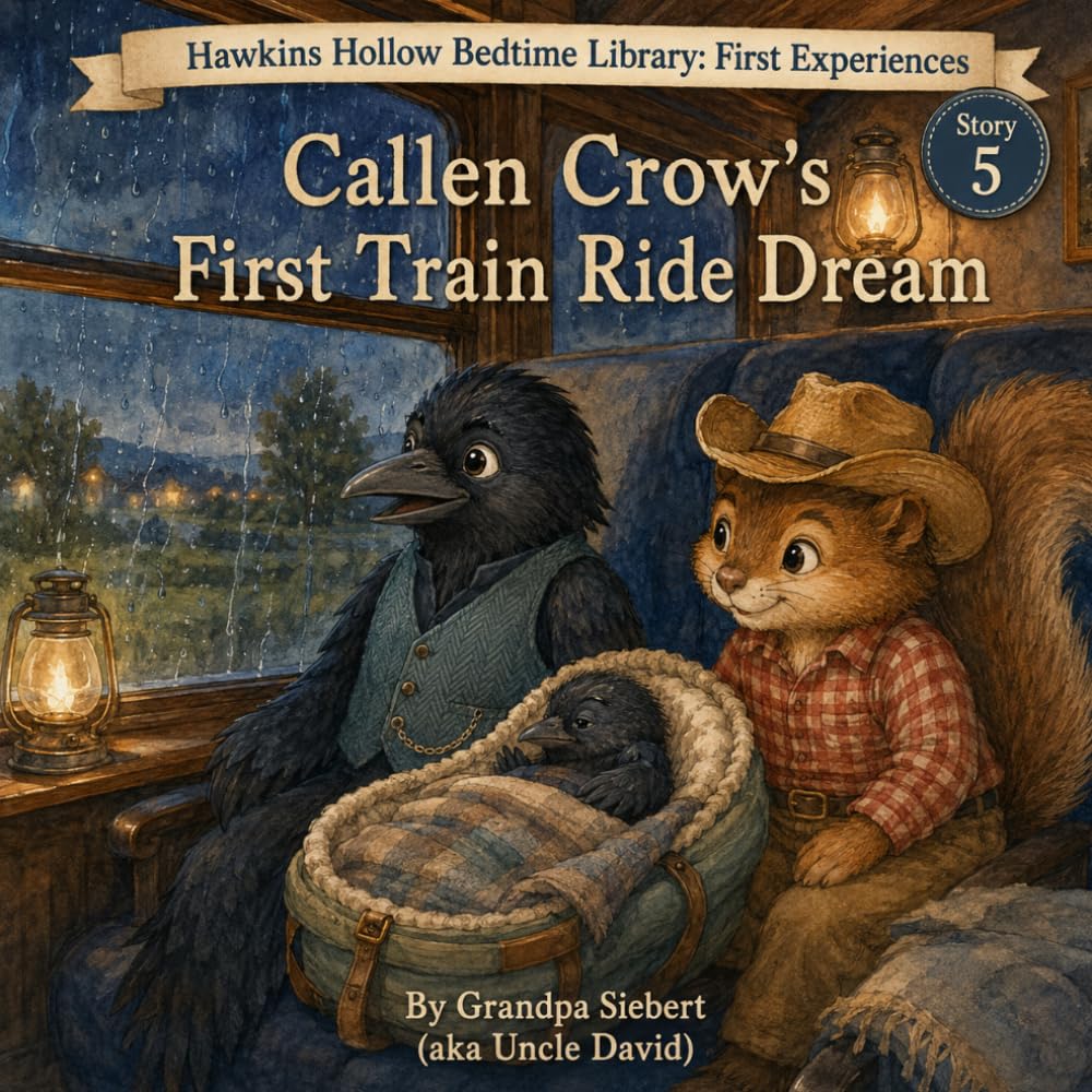 Callen Crow's First Train Ride Dream (Hawkins Hollow Bedtime Library)