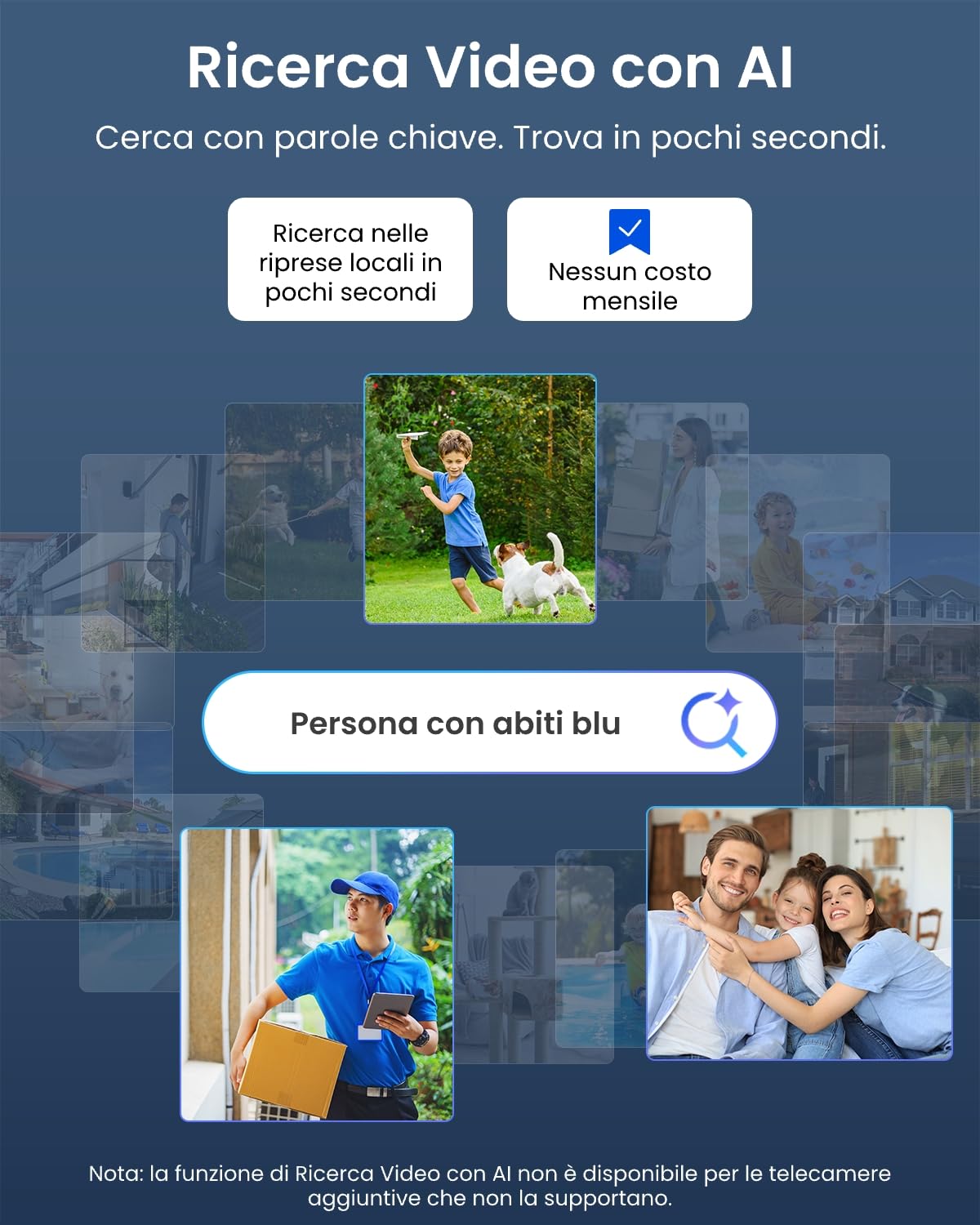 Reolink 12MP PoE Kit Telecamere Videosorveglianza, Ricerca Video IA, Protezione Perimetrale, Rilevamento Uomo/Veicolo/Animale, Visione Notturna a Colori, Audio a 2 Vie, RLK8-1200D4-A (Nuova Versione)