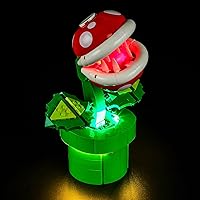 Vista 3 de BRIKSMAX Kit de iluminación LED para Lego-71426 Piranha Plant - Compatible con Lego Super Mario Building Set- No incluye Lego Set
