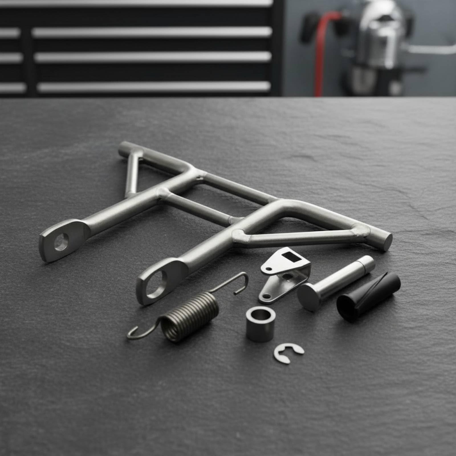 Supporto Motore Fuoribordo Staffa Staffa Inclinazione Staffa Sostegno in Acciaio Marino Resistente Alla Ruggine per T40 Assemblaggio Completo con