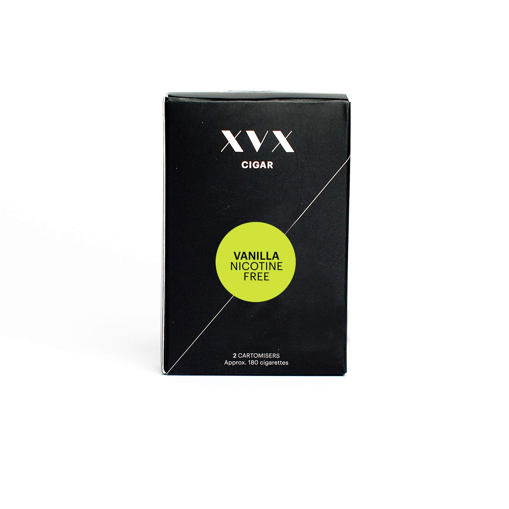 XVX Cigar - Pack de 2 Cartouches Pré-Remplies e Liquide - Arôme Vanille -  Cigarette Électronique - e Cigar - Cigare USB