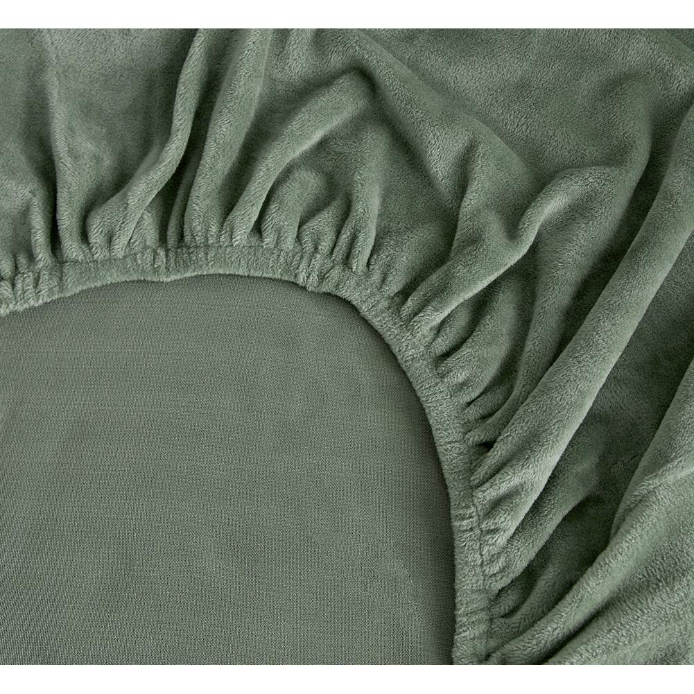 Felpa Cubiertas De Sofá para 1 2 3 4 Cubierta De Sofá,Completo Elásticoidad Couch Protector con Correas,Polvo-Prueba Elástico Soft Couch Cover para Perros Niños-
